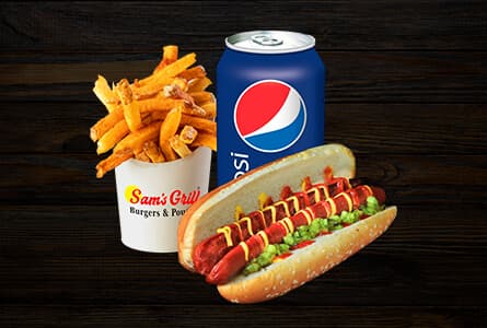 Hotdog, Fries & Pop